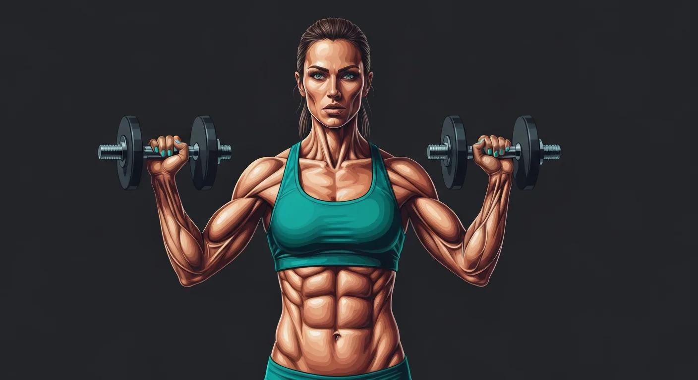 Person performing various kettlebell tricep exercises with proper form